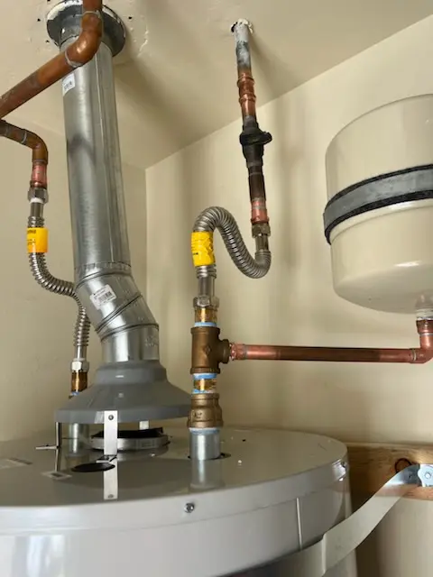 Water heater installation and plumbing repair in Sherwood Park
